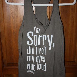 Fitness Tee CO women's size L tank